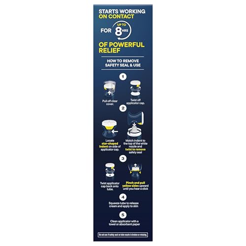 Advil Targeted Relief Pain Relieving Cream with Massage Applicator, Up to 8 Hours of Powerful Relief of Minor Arthritis Pain, Joint Pain, Lower Back Pain and Muscle Pain, 2.5 oz Advil Au supplements