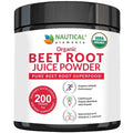 Beet Juice Powder Organic - Cold Pressed - 20:1 Concentrate - Concentrated Beet Root Nautical Elements Au supplements