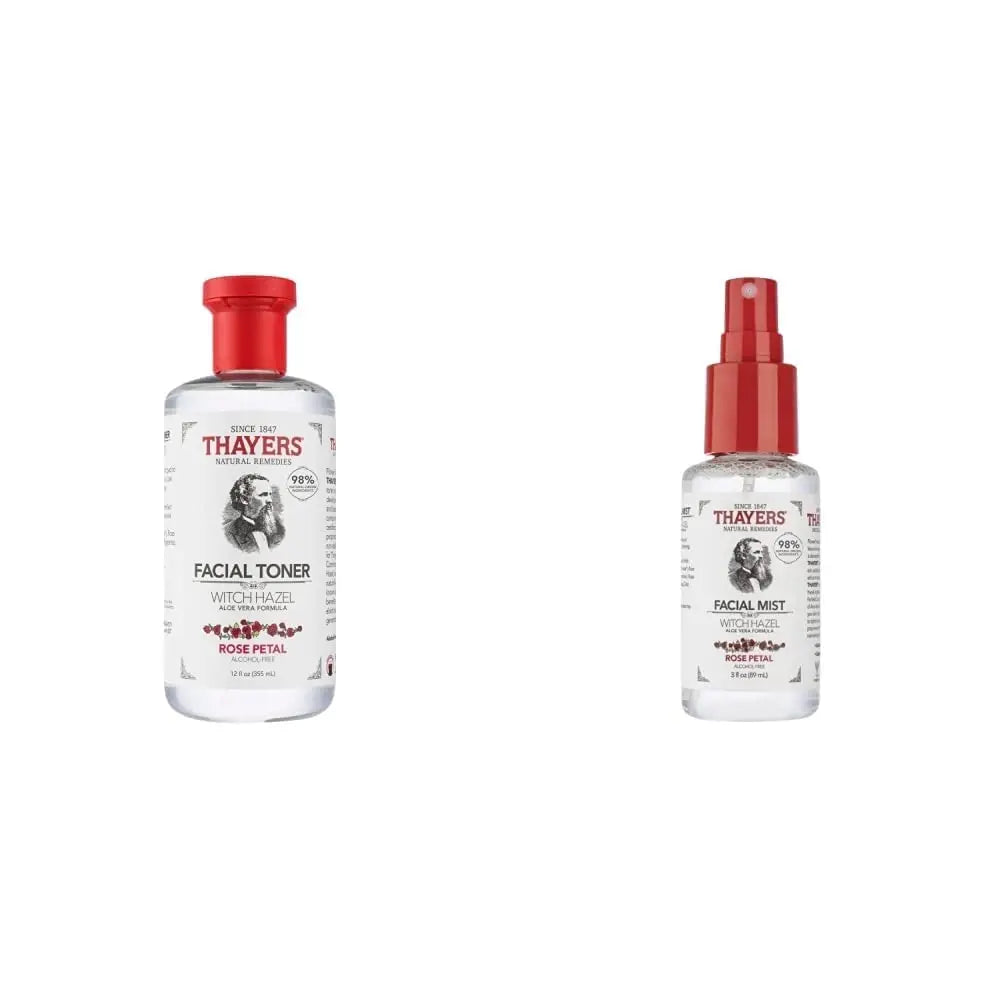 Thayers Alcohol-Free, Hydrating Rose Petal Witch Hazel Facial Toner 12 oz + 3oz THAYERS Au supplements