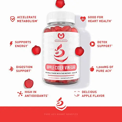 PUREFINITY Apple Cider Vinegar Gummies – Raw, Natural, Unfiltered ACV from The Mother PUREFINITY Au supplements
