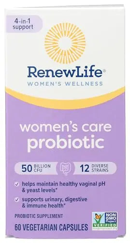 RENEW LIFE Ultimate Flora Vaginal Probiotic 50 Billion, 60 CT Renew Life Au supplements