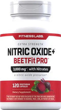 Fitness Labs Nitric Oxide Beet Root Capsules | with Nitrates | 120 Count | Nitric Oxide Fitness Labs Au supplements