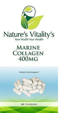 NATURE'S VITALITY'S Marine Collagen Capsules 400mg 60 Capsules 2 NATURE'S VITALITY'S Au supplements