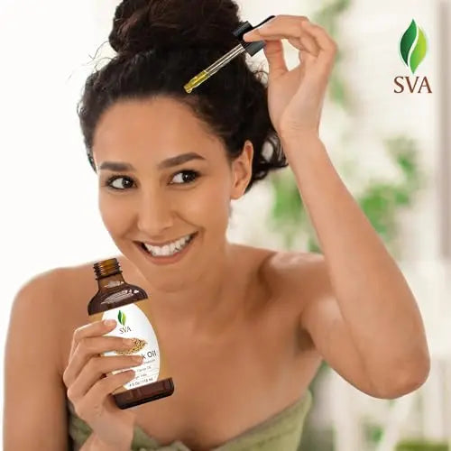 SVA Fenugreek Oil 4oz (118ml) Premium Carrier Oil with Dropper for Hair Care, Hair Oiling, Scalp Massage SVA ORGANICS Au supplements