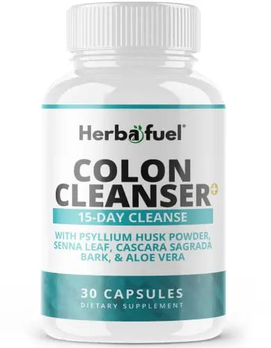 Herbafuel Colon Cleanse - Supports Detox, Gut Health, & Bloating Relief - Contains Herbs Herbafuel Au supplements
