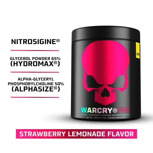 WARCRY Pre-Workout Powder - Ultra Energy, Strength, Clear Focus & Pumps with Nitrosigine WARCRY Au supplements
