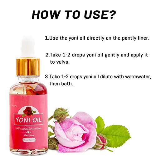 2 Packs Yoni Oil for Women, All Natural Feminine Oil Intimate Deodorant for Women, Ph Balanced Wovarkie Au supplements