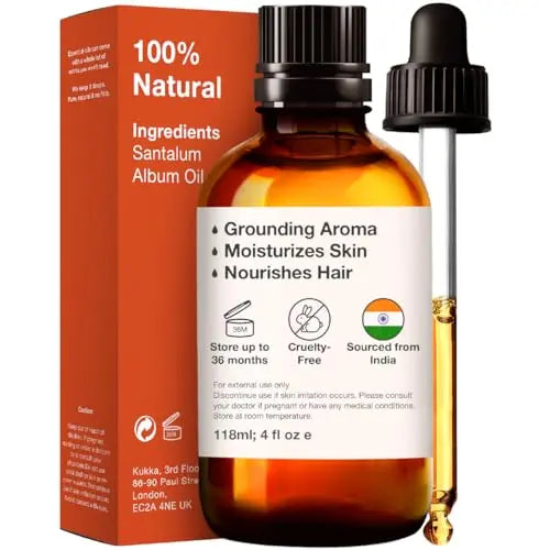 Kukka Sandalwood Essential Oils for Diffuser - 100% Natural Sandalwood Oil - Sandalwood Essential Oil KUKKA essential oils Au supplements