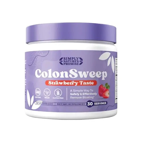 Simply Nature's Promise - ColonSweep Psyllium Husk Powder Colon Cleanser, 8 oz. COLON SWEEP Au supplements