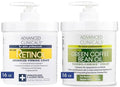Advanced Clinicals Retinol Body Cream + Green Coffee Bean Oil Slim & Tighten Body Lotion Advanced Clinicals Au supplements