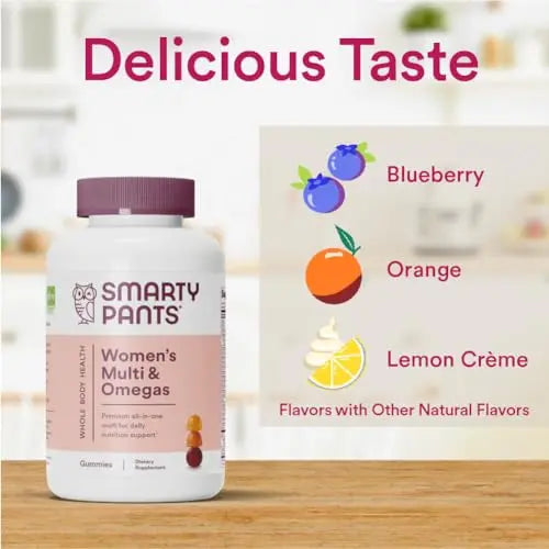 SmartyPants Women's Multivitamin Gummies: Omega 3 Fish Oil (EPA/DHA), Methylfolate SmartyPants Au supplements