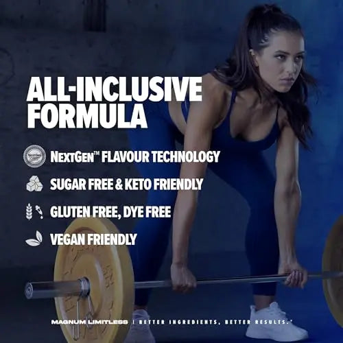 LIMITLESS Magnum 504g - Muscle Workout Powder, Sport Pre Workout for Men and Women LIMITLESS Au supplements