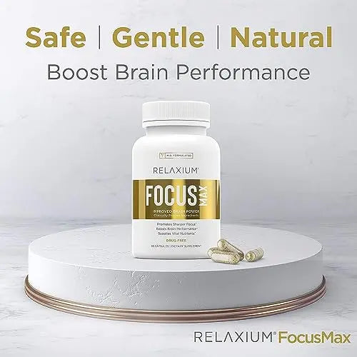Relaxium FocusMax, Brain & Focus Health Supplement, Proven Concentration Relaxium Au supplements