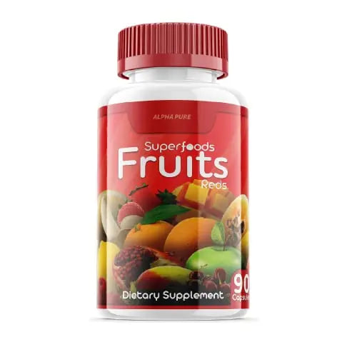90 Capsules Each Bottle 540 Capsules superfoods Veggies Greens and Reds Fruits Triple Alpha Pure Au supplements