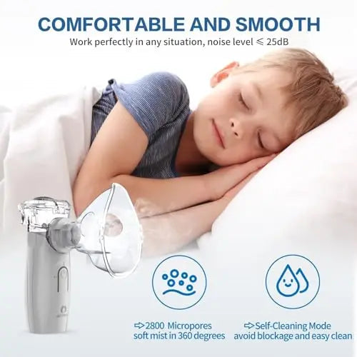 APOWUS Ultrasonic Mesh Nebulizer - Handheld Nebulizer for Adults APOWUS Au supplements