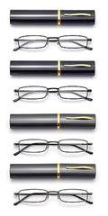 HIGHLIKE 4-Pack Slim Pocket Reading Glasses Men Women, Compact Readers Super Clear HIGHLIKE Au supplements
