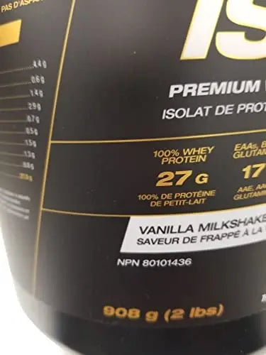 PVL ISO Gold – Grass Fed - Premium Isolate 100% Whey Protein Shake - Orange Krush'd - 908 g PVL Au supplements