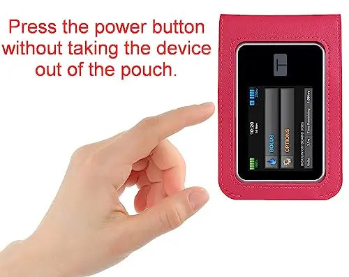 Carry pouch with a transparent window and pocket for Tandem Diabetes Care Insulin Pump usastar-SNK Au supplements