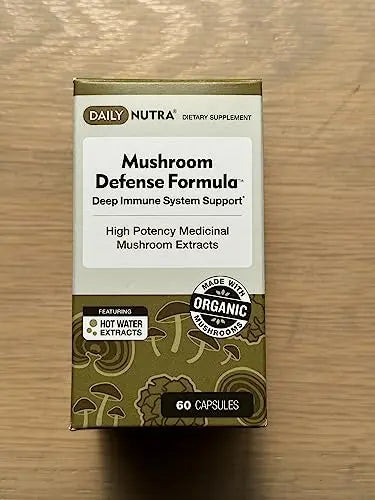 DailyNutra Mushroom Defense Formula - Immune Support Supplement | Organic DailyNutra Au supplements