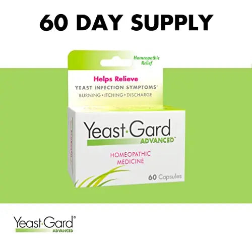 YeastGard Advanced Homeopathic Remedy Capsules - 60 count Bottle Yeast-Gard Au supplements