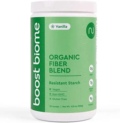 Boost Biome Fiber Supplement Organic Super Greens Powder – Supports Bloating Relief Boost Biome Au supplements