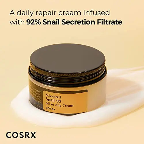COSRX Snail Mucin 92% Moisturizer 3.52oz/ 100g, Daily Repair Face Gel COSRX Au supplements