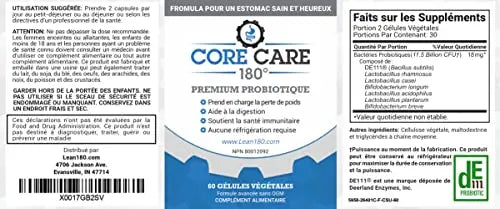 Best Probiotics for Gut Health Men and Women, All Natural Supplement, Helps Digestion Lean 180 Au supplements