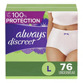 Always Discreet Adult Incontinence Underwear for Women and Postpartum Always Discreet Au supplements