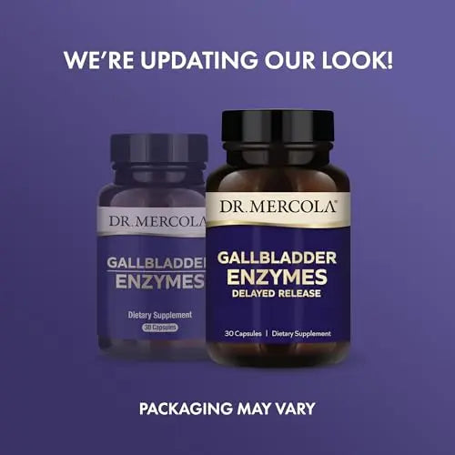 Dr. Mercola Gallbladder Enzymes Delayed Release, 90 Servings (90 Capsules) Dr. Mercola Au supplements