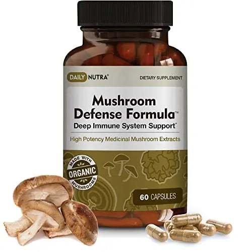 DailyNutra Mushroom Defense Formula - Immune Support Supplement | Organic DailyNutra Au supplements