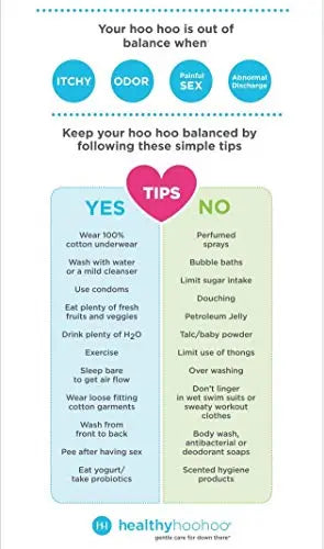 healthy hoohoo Gentle Feminine Foaming Cleanser - All Natural, Paraben- and Fragrance-free (5 fl oz) healthy hoohoo Au supplements