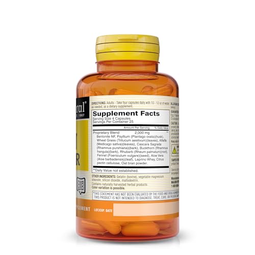 MASON NATURAL Herbal Colon Cleanser - Improved Digestive Health, Healthy Bowel MASON NATURAL Au supplements
