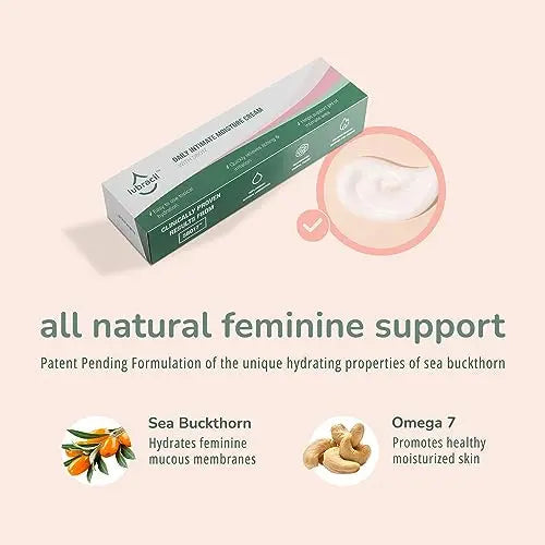 Lubracil - Topical Vulva Cream - Daily Care Moisturizer Helping with Vaginal Dryness, Burning, Lubracil Au supplements