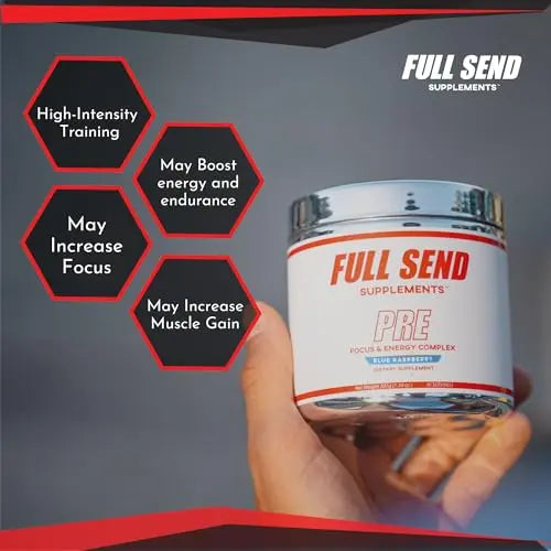 FULL SEND Pre Workout Powder with Beta Alanine, Preworkout Energy Supplement FULL SEND Au supplements