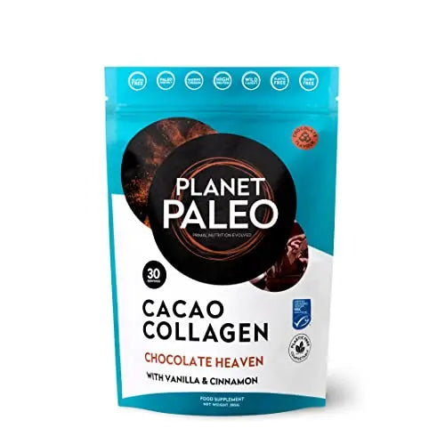 Planet PaleoCacao Collagen Powder (285g, 30 Servings) - MSC Certified, Wild Caught Marine Collagen Planet Paleo Au supplements