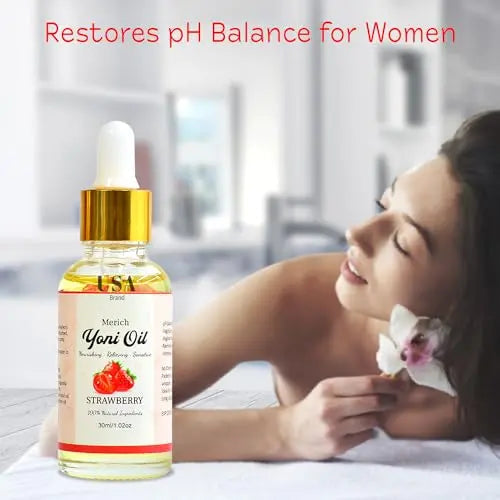 MERICH Natural Yoni Oil | Feminine Yoni Detox Oil | Naturally Scented Vaginal Oil | Restores pH Balance ANGELYCIA Au supplements