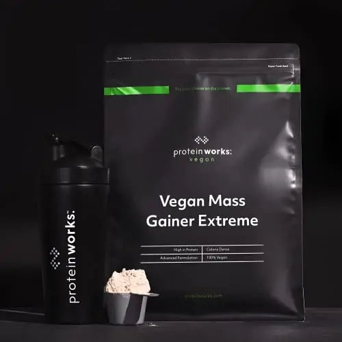 Protein Works - Vegan Mass Gainer Extreme | High Calorie Protein Powder | Weight Gainer Protein Works Au supplements