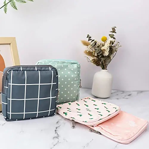 Sanitary Napkin Storage Bag,Portable Sanitary Napkin Storage Pouch Pack of 4 Reusable Menstrual Cup Tuciyke Au supplements