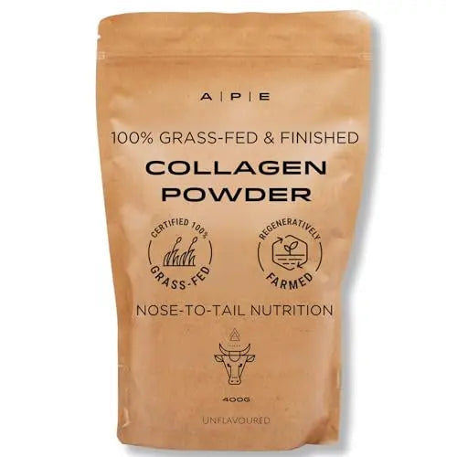 APE Nutrition Collagen Powder Peptides - Type 1 & 3 Bovine Collagen Protein, 100% Grass-Fed & Finished, Ancestral Supplement UK A | P | E Au supplements