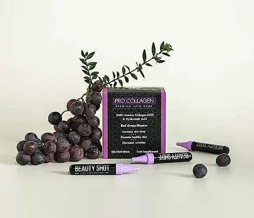 ProNutriWorld Marine Collagen Peptides Shots, Hyaluronic Acid and CoQ10 ProNutriWorld Au supplements
