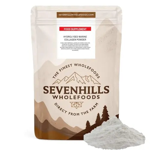 Sevenhills Wholefoods Hydrolysed Marine Collagen Powder 300g, from Switzerland, 100% Pure Unflavoured Protein Peptides Sevenhills Wholefoods Au supplements
