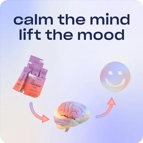 Recess Mood Powder, Calming Magnesium L-Threonate Blend with Passion Flower Drink Recess Inc. Au supplements