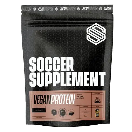 Soccer Supplement Vegan Protein Powder - 25g's of Protein per Serving, Chocolate Flavour SOCCER SUPPLEMENT Au supplements