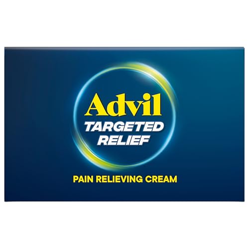 Advil Targeted Relief Pain Relieving Cream, Up to 8 Hours of Powerful Relief of Minor Arthritis Pain, Joint Pain, Lower Back Pain and Muscle Pain - 2.3 oz Advil Au supplements
