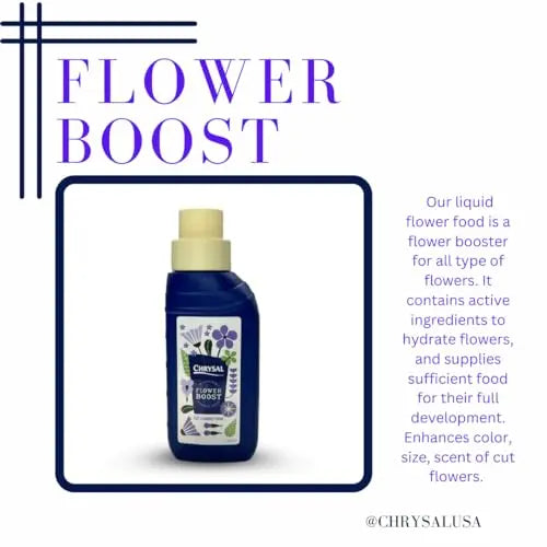 Chrysal Cut Flower Universal Food (10 ml/L Bottle) — Increase The Flower Boost with Floral Supplies Chrysal Au supplements