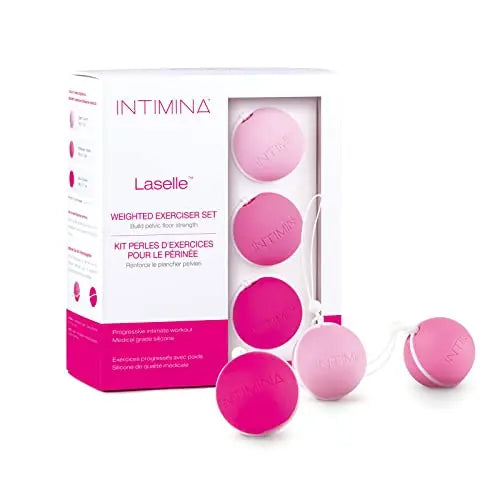 INTIMINA Laselle Weighted Exerciser Set - Women’s 3 Pelvic Floor Weights (28g, 38g, 48g) INTIMINA Au supplements