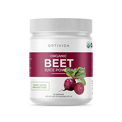 OPTIVIDA Nitric Oxide Beet Powder Organic | All Natural Beets Roots Supplements OPTIVIDA Au supplements