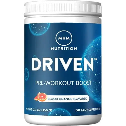 MRM Nutrition Driven Pre-Workout Powder | Blood Orange Flavored | 125mg Caffeine MRM Au supplements