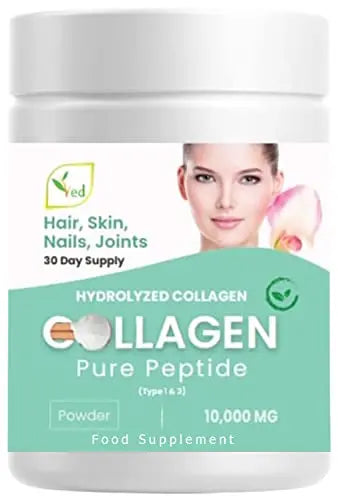 Collagen Peptides Powder Supplement, Support Joint, Bone, Skin, Muscles, Hair, Nail Growth Ved Au supplements