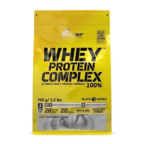 Olimp Whey Protein Complex 100% (700 g) - White Chocolate with Raspberry OLIMP SPORT NUTRITION Au supplements